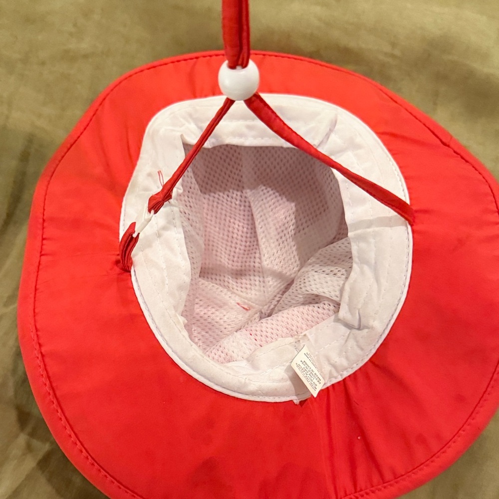 SwimZip Red Sun Hat - Picture 4 of 9